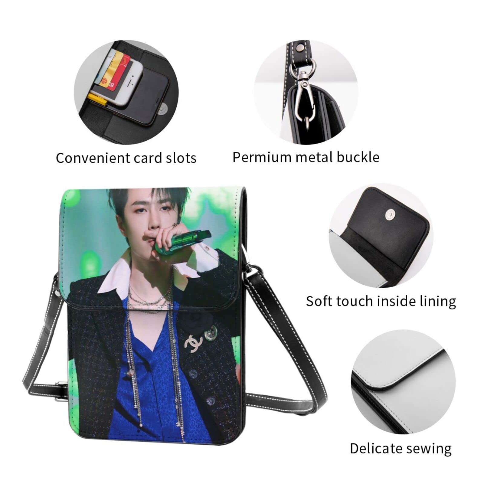 王一博 軽量・防水 携帯用スマホポーチ　バッグ4点セット❣️確認用 Amazon.co.jp: 王一博ワン・イーボー4 小型クロスボディバッグ 携帯